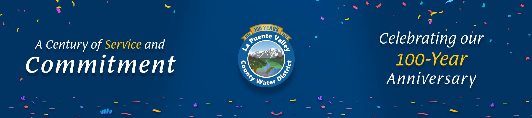 Image of La Puente Valley County Water District 100-Year Anniversary